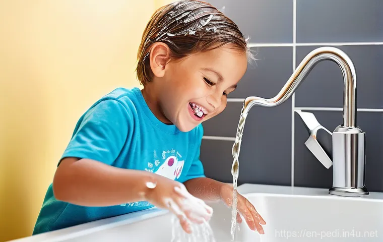 소아과에서 시행하는 기생충 검사 - **Parental Care and Gentle Health Check:** A tender, softly lit, photorealistic scene depicting a lo...